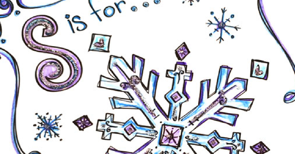 Free Printable Original Geometric Snowflake Coloring Page | Kids Activities Blog