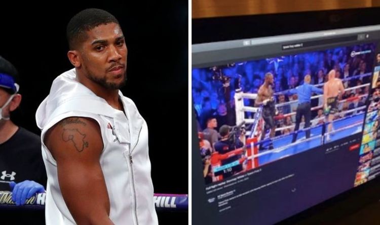 Anthony Joshua sheds light on Tyson Fury