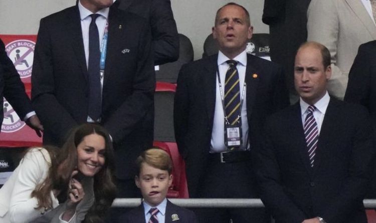 Duke of Cambridge visits England changing room after Euro 2020 final to share message