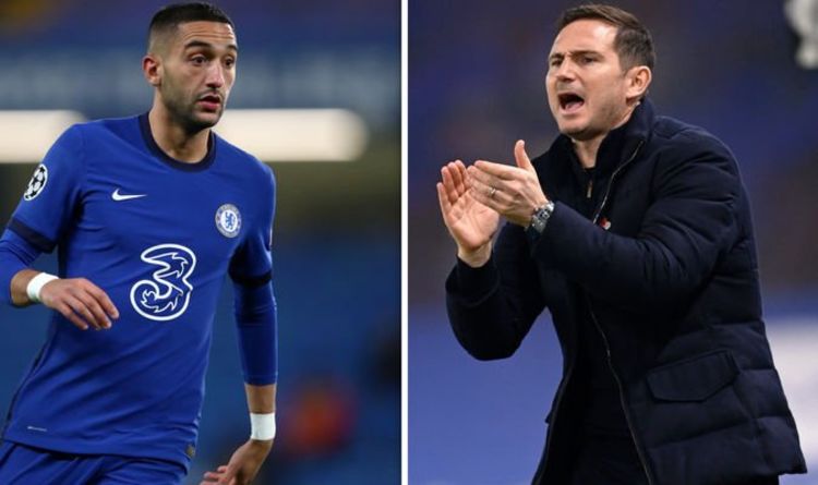 Chelsea boss Frank Lampard admits Hakim Ziyech surprise but sends title warning to players