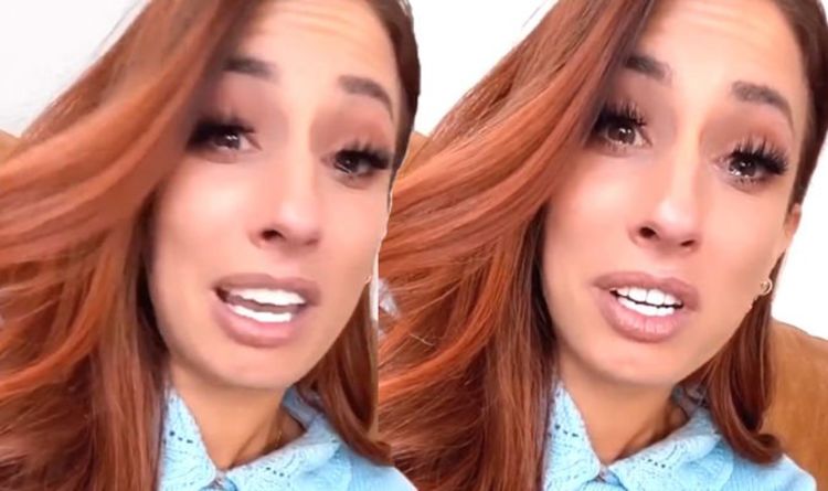 Stacey Solomon breaks down in tears in video as she thanks fans 'Haven't stopped crying'