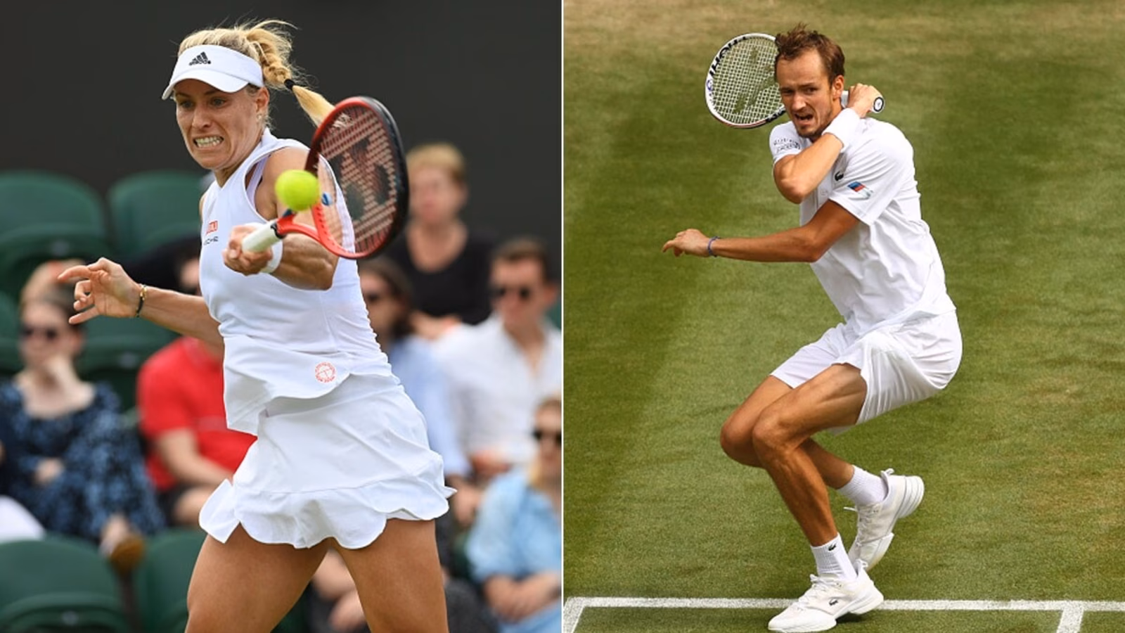 Wimbledon: Kerber wins three-hour match, Medvedev and Zverev on song