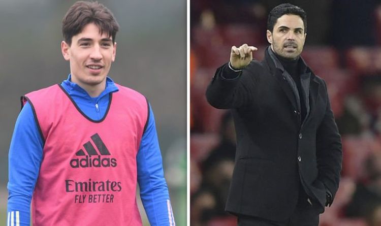 Arsenal star Hector Bellerin reacts to claims Mikel Arteta should be sacked