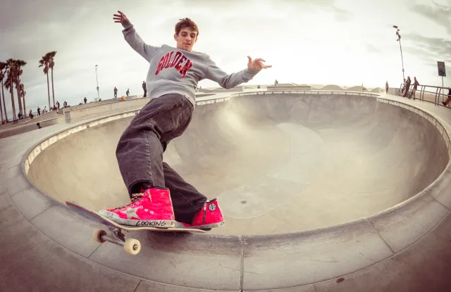 Golden Goose Designs Sneakers for U.S. Skater Cory Juneau Competing at the Tokyo Olympic Games