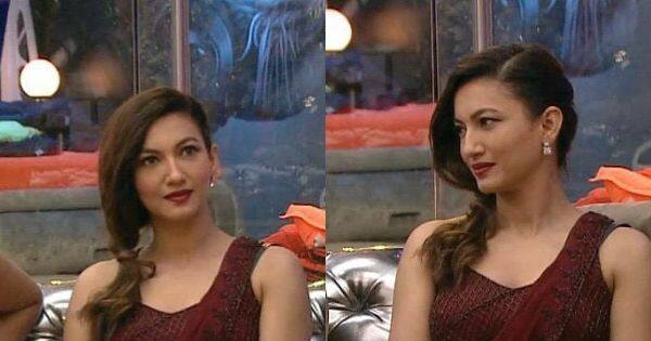 Bigg Boss 14: Gauahar Khan's stunning wine red saree comes at THIS price | Bollywood Life