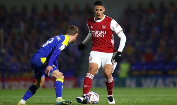Arsenal make decision over permanent exit for William Saliba in January