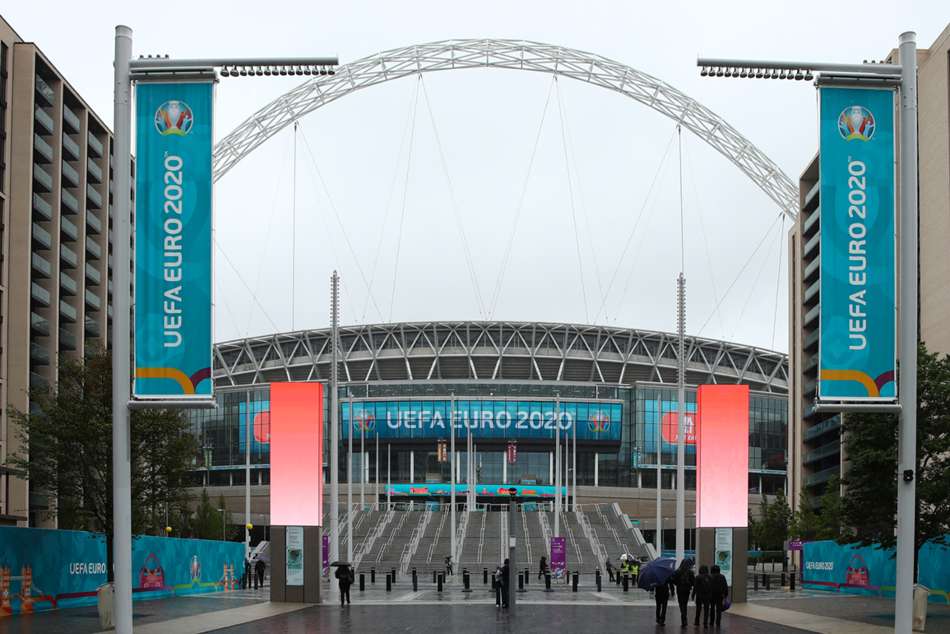 UEFA has no plans to move Euro 2020 semi-finals and final from Wembley