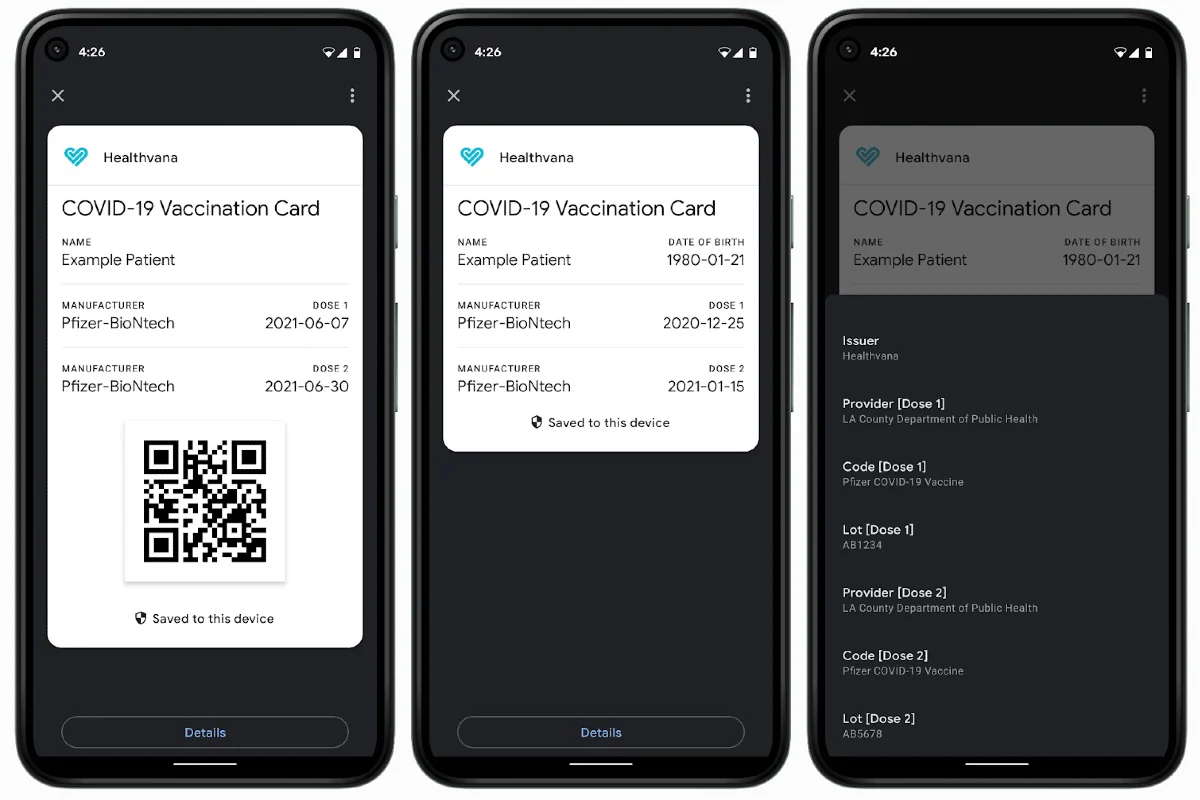 Android Users Get Native Support for Keeping COVID-19 Vaccine Certificates