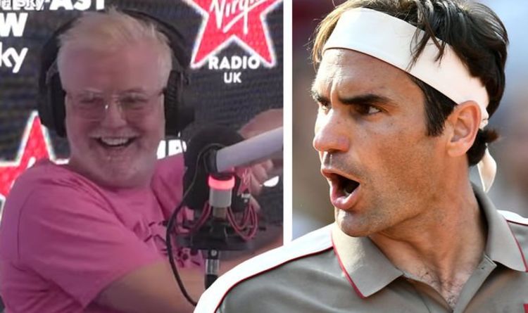 Chris Evans: Virgin Radio DJ recalls Roger Federer mistook him for a London bar owner