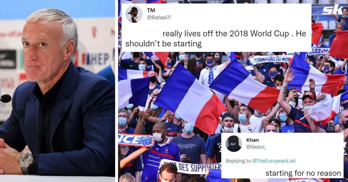 “Lives off the 2018 World Cup”, “Starting for no reason” – France fans react furiously as player who ‘shouldn’