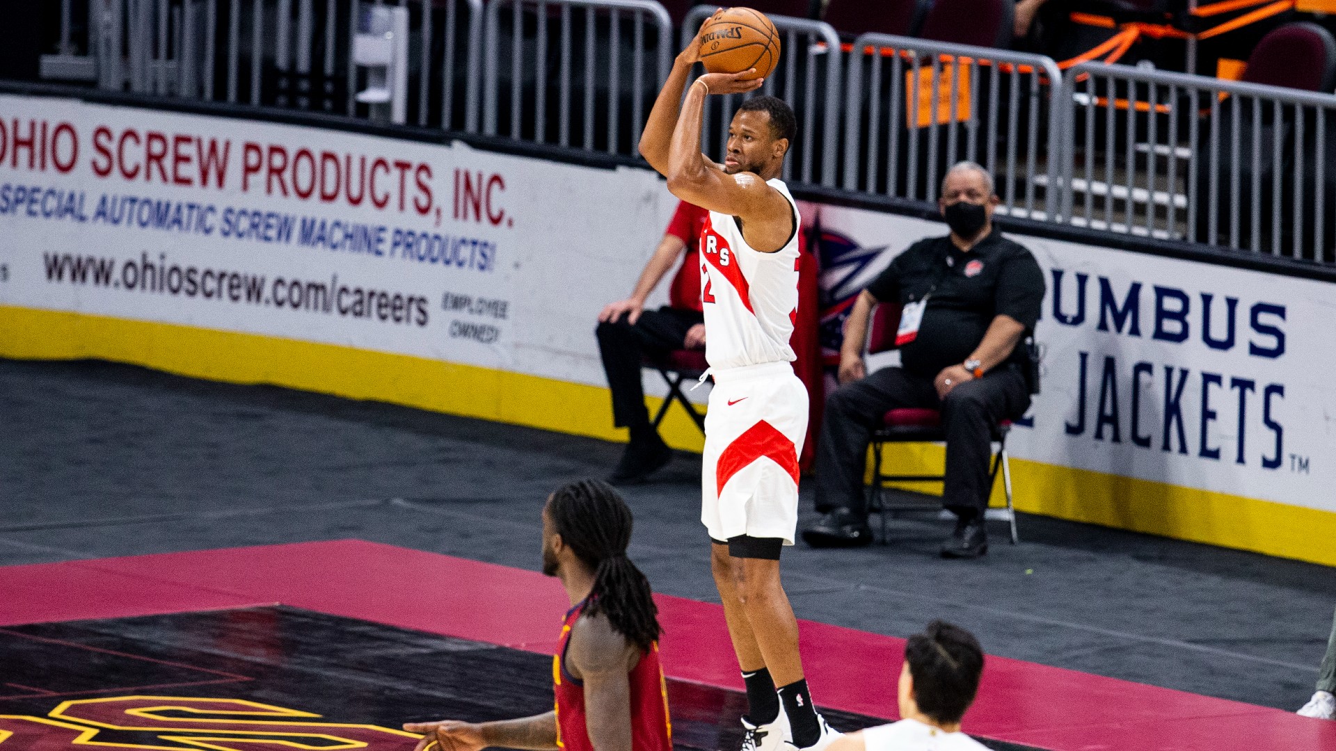 Raptors guard Jalen Harris disqualified from NBA for drug program violation