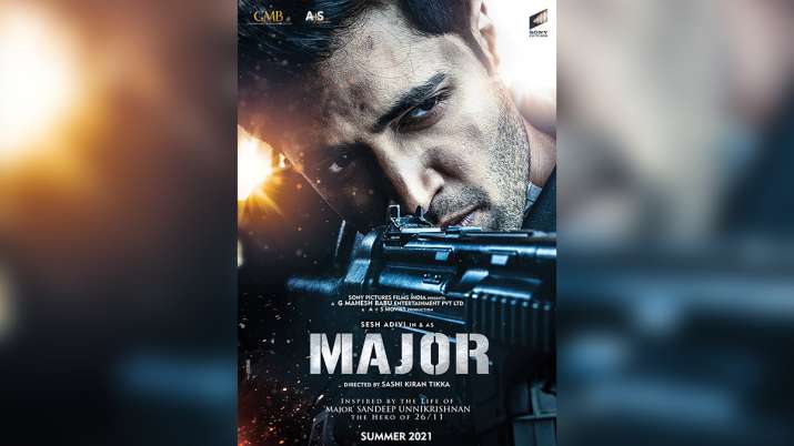 Major First Look: Adivi Sesh looks intriguing in 26/11 hero Major Sandeep Unnikrishnan's biopic