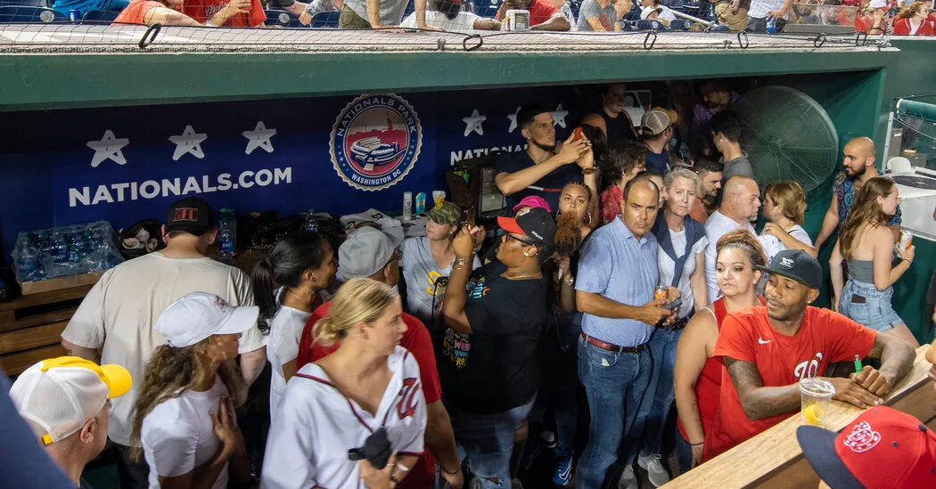Four Shot Outside Nationals Stadium in Washington