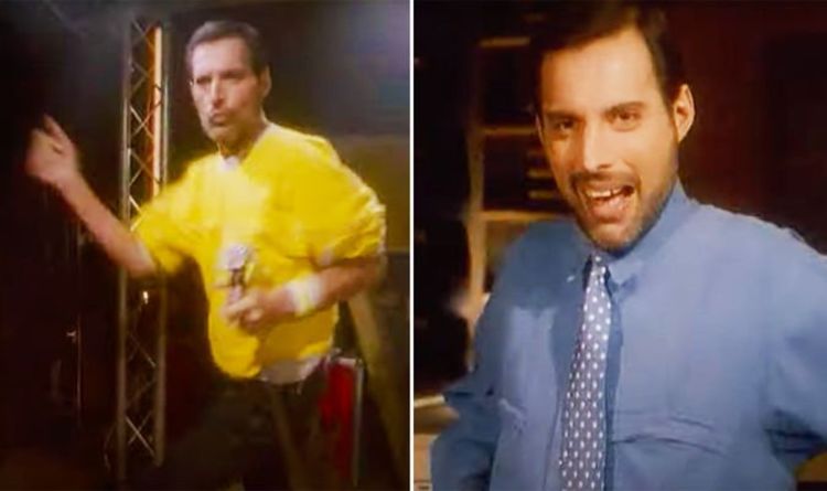 Freddie Mercury ‘full of beans’ and ‘reaching new heights’ at Innuendo recordings – WATCH