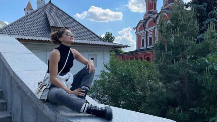 Taapsee Pannu says let's feel close to 'Normal' again as she flies off to Moscow with her sister Shagun