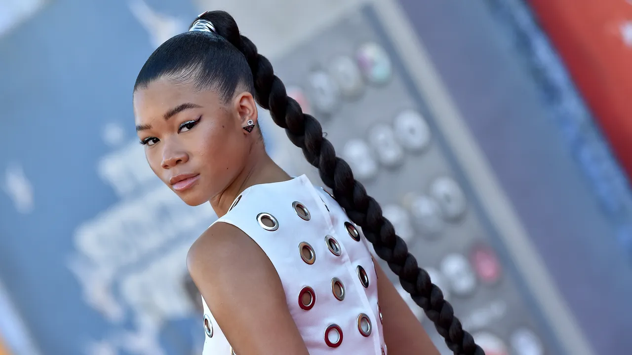 Storm Reid Takes Red Carpet Beauty to New Lengths With a 13-Foot Ponytail