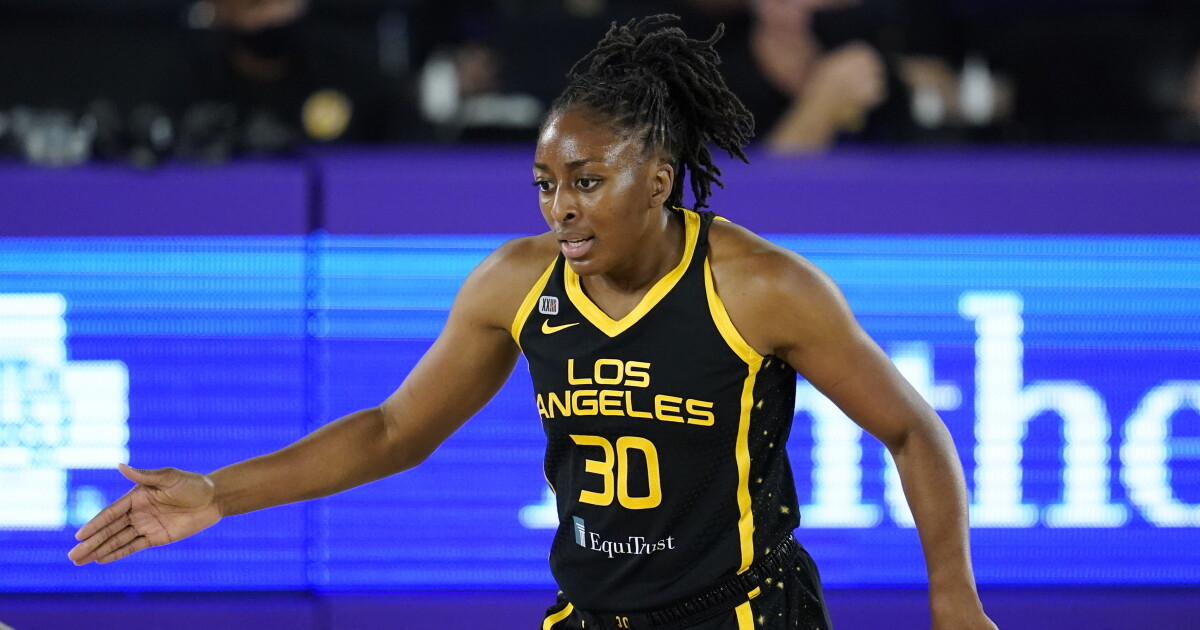 From Sparks to the Goon Squad: Nneka Ogwumike transforms for 'Space Jam: A New Legacy'