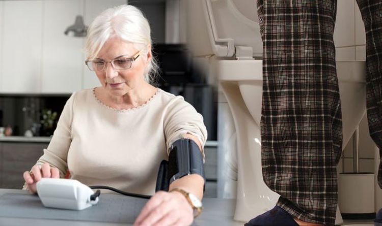 High blood pressure: A red and pink colour in your urine is a sign of hypertension