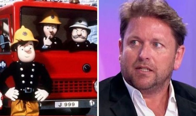 James Martin sparked bitter feud as he raged after Fireman Sam was axed: