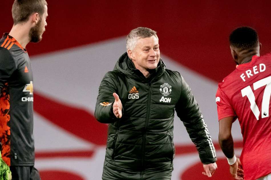 Solskjaer hails United's best performance against City in derby bore draw