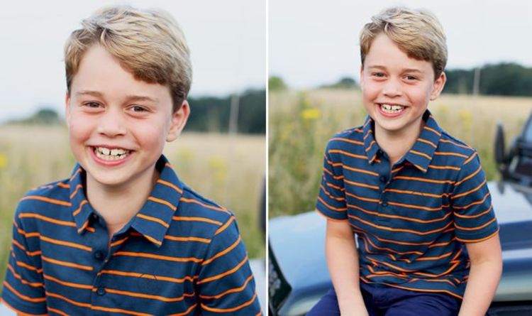 'Confident and sociable': Prince George body language 'more independent' in birthday snap
