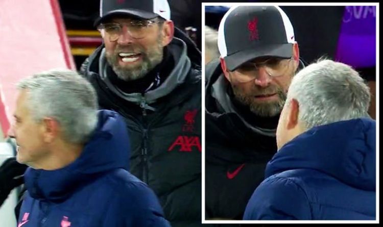 Tottenham boss Jose Mourinho slams Jurgen Klopp and explains heated touchline exchange