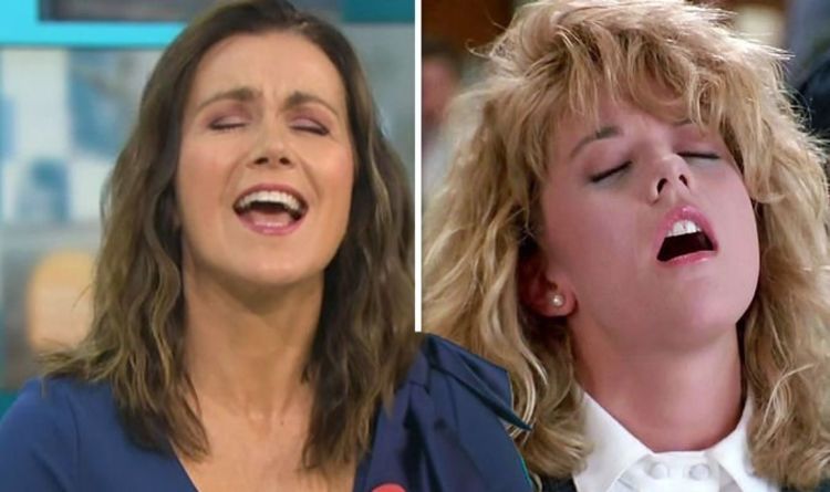 Susanna Reid stuns GMB viewers as she acts out orgasm scene from When Harry Met Sally