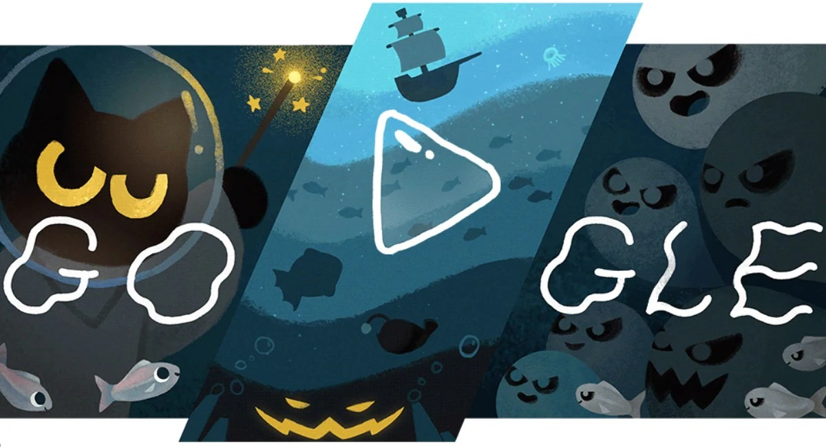Google Doodle for Halloween Brings Popular ‘Magic Cat Academy’ Game