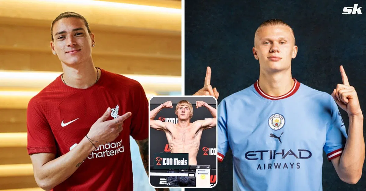 UFC star Paddy Pimblett predicts who will score more goals between Liverpool's Darwin Nunez and Manchester Cit