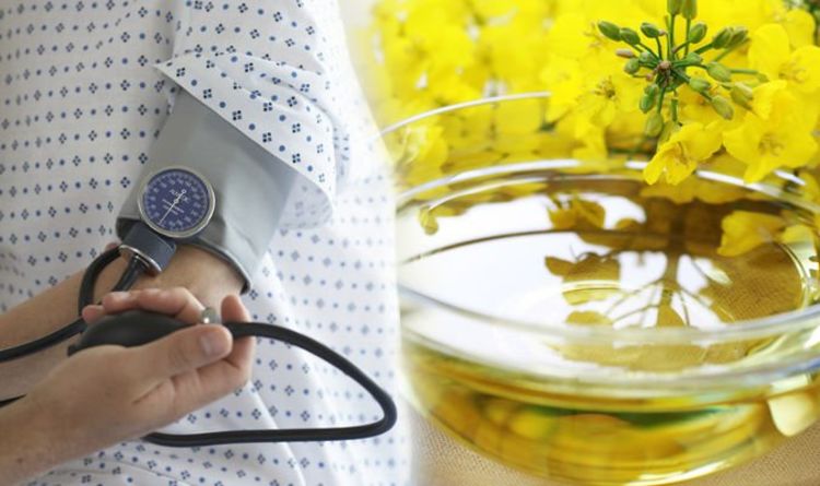 High blood pressure: Canola oil is low in saturated fats to reduce risks of hypertension