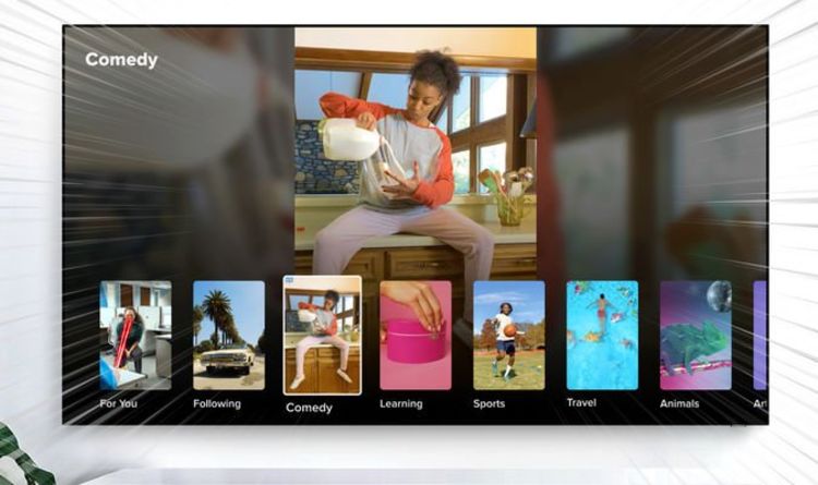 Samsung Smart TVs beat the competition to bring TikTok to the big screen