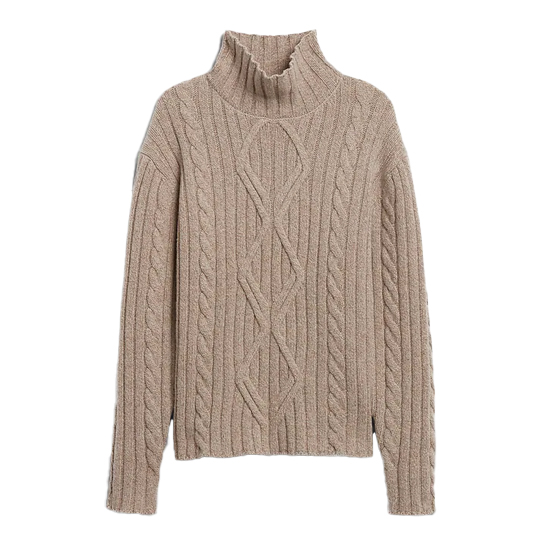 Banana Republic Italian Wool-Blend Turtleneck Sweater