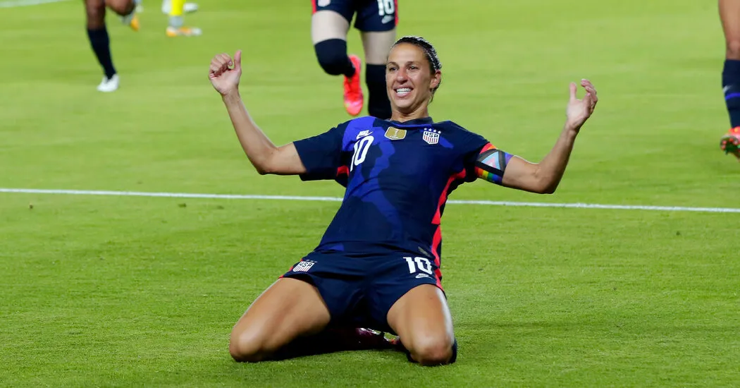 Carli Lloyd Among 18 Named to U.S. Olympic Soccer Team