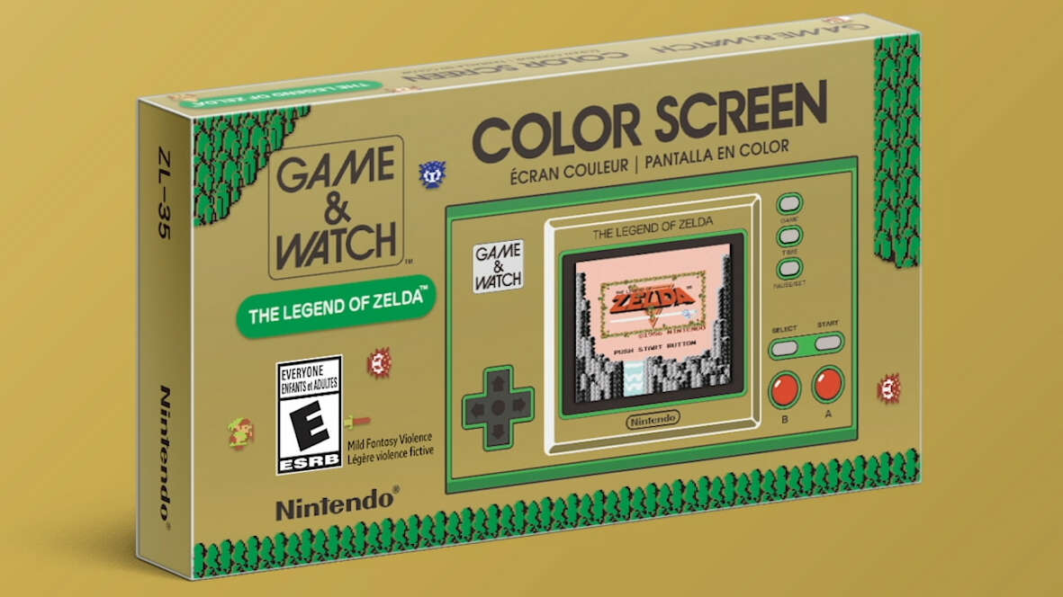 Game & Watch: The Legend Of Zelda Up For Preorder Now