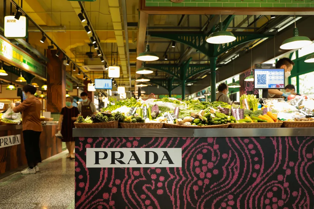 Prada Takes Over Shanghai Wet Market for Fall Campaign Launch