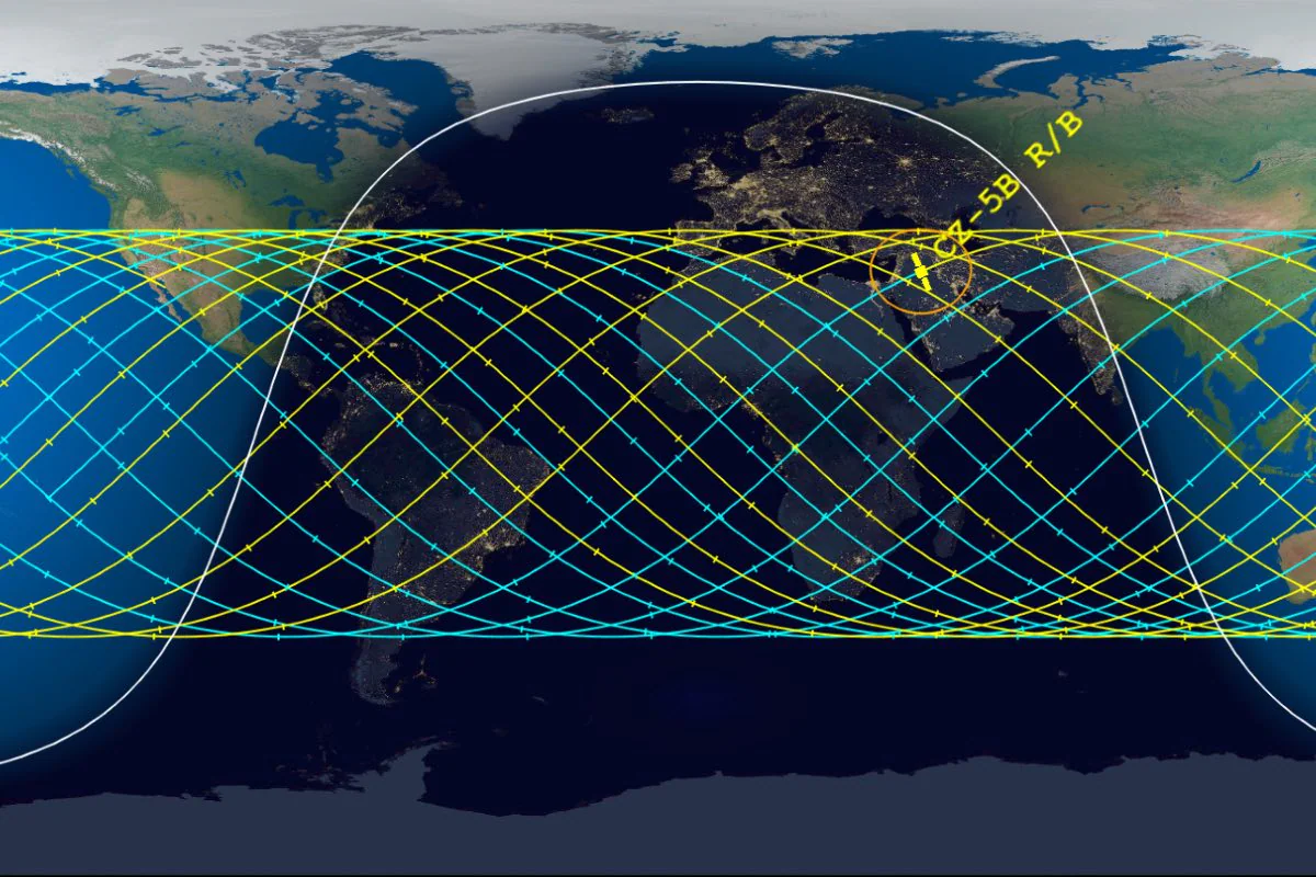 Debris From China's Long March 5B Could Enter Earth's Atmosphere Next Week