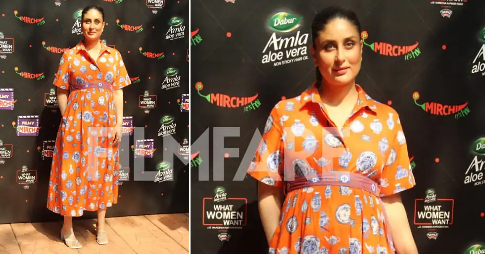 Kareena Kapoor Khan rocks a pretty printed midi