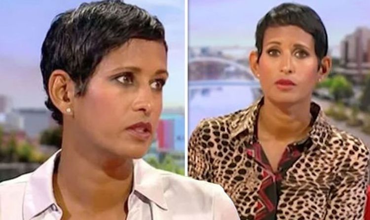 Naga Munchetty: BBC Breakfast host causes concern after welling up 'Something in my eye'
