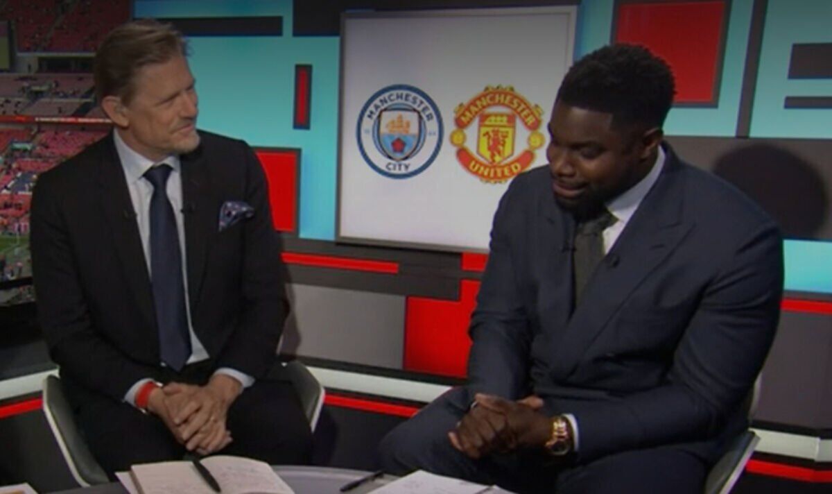 Man City icon Micah Richards apologises to Peter Schmeichel and his family
