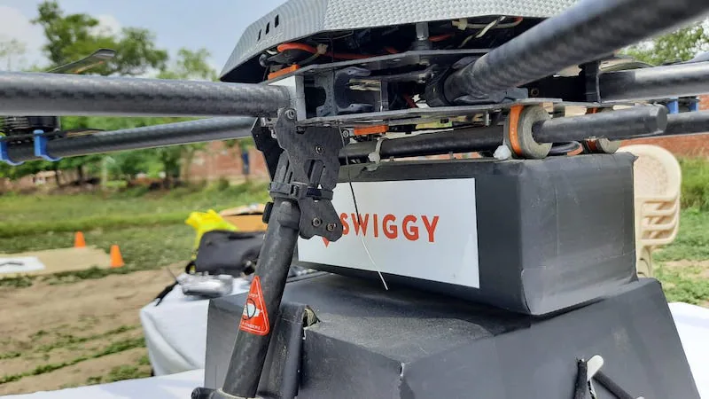 Swiggy and ANRA Technologies Launch Drone Food Delivery Trials