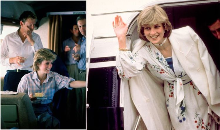 Princess Diana brightened terrifying moment royal plane dropped
