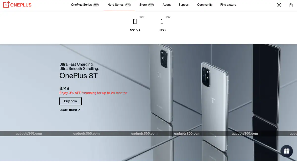OnePlus Nord N10 5G, OnePlus Nord N100 Listed on US Site Ahead of Launch