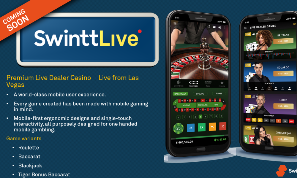 Swintt unveil mobile-first live dealer product