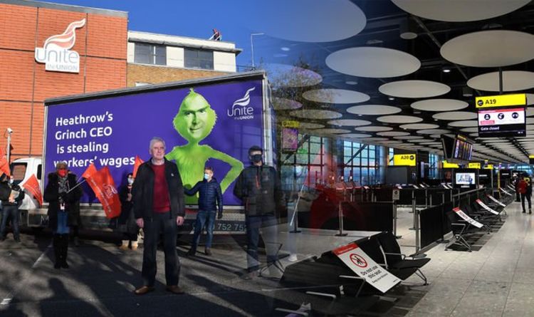 Heathrow Airport vows it is ‘committed to safety’ as strike hits Christmas travel rush