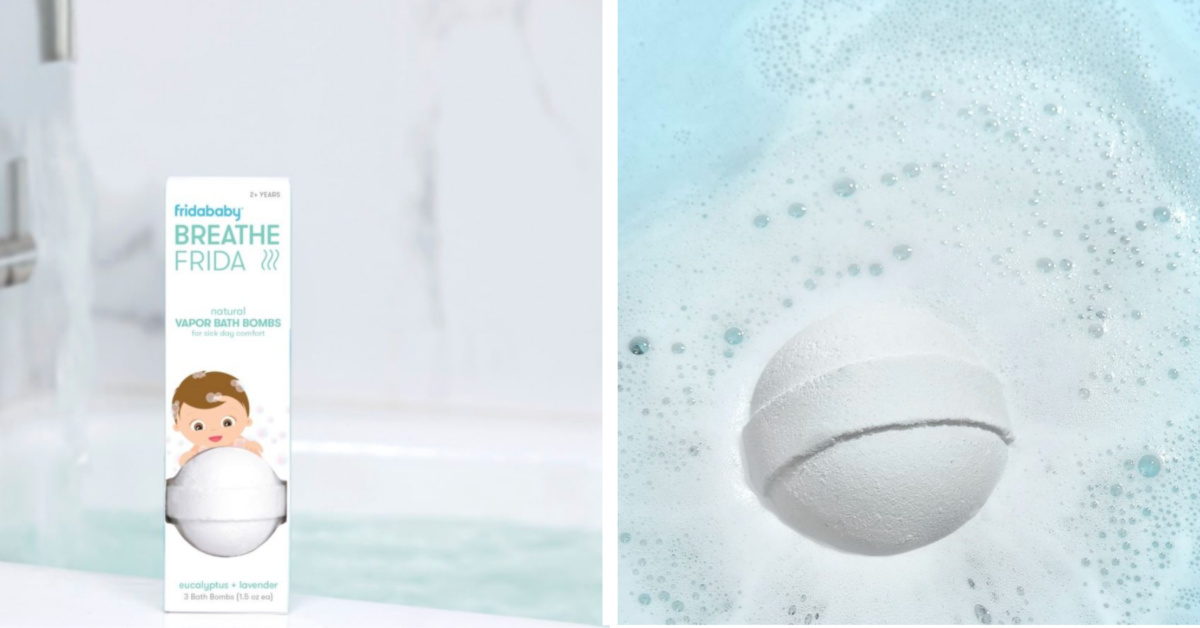 Best Vapor Bath Bombs to Help Your Sick Baby Breathe Better