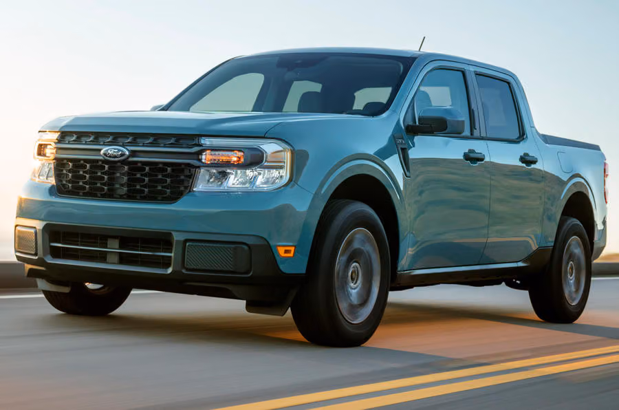 Ford Maverick pickup truck breaks cover