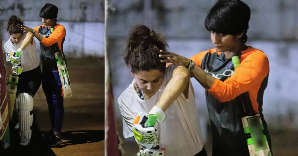 Taapsee Pannu trains with Mithali Raj’s friend for Shabaash Mithu