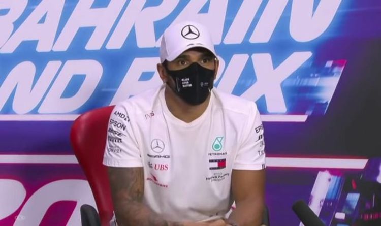 Lewis Hamilton in disagreement with Max Verstappen over Romain Grosjean horror crash