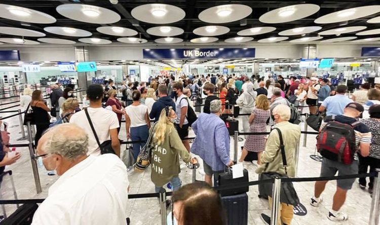 Passengers at Heathrow advised to 'lie' to avoid queues - 'never seen anything like it'