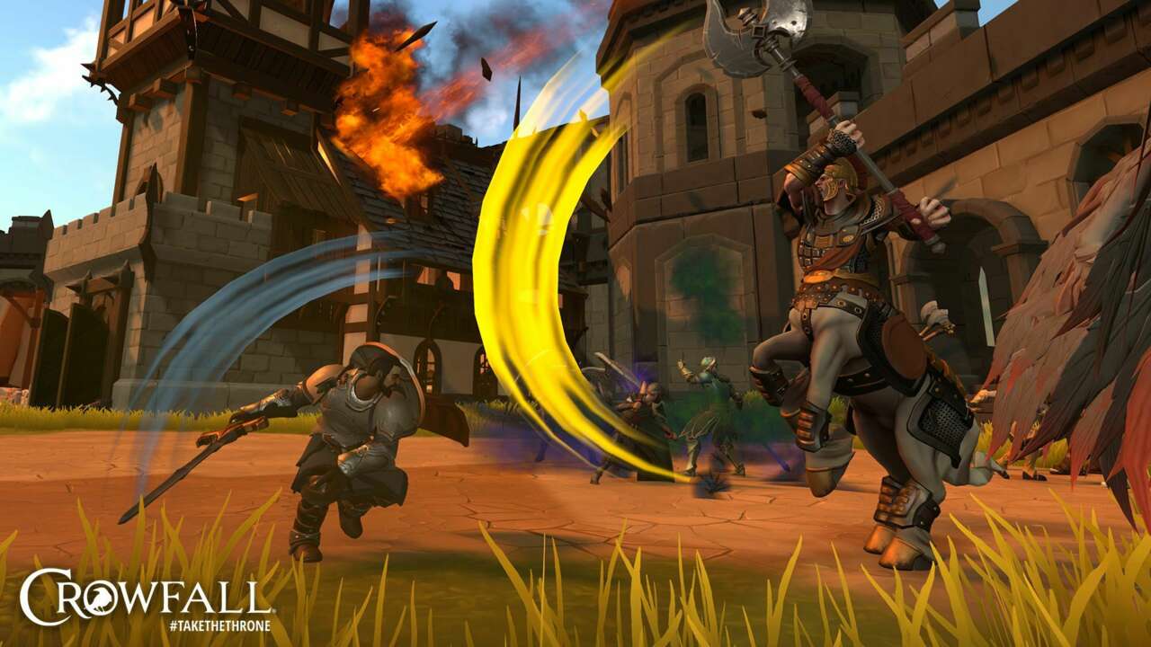 Crowfall, A Fantasy PvP MMO, Is Now Available On PC